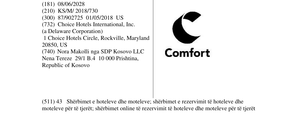 Zëri i markës Comfort në buletin