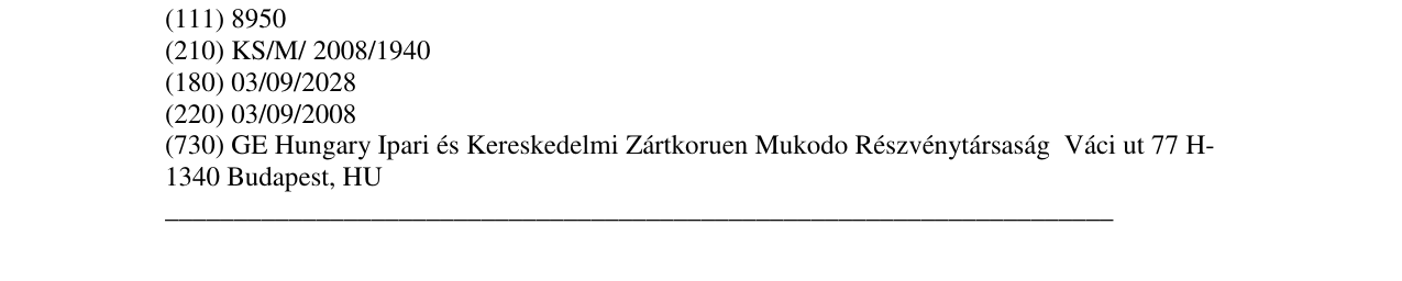 Zëri i markës TUNGSRAM në buletin