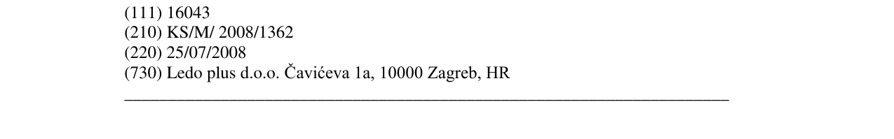 Zëri i markës GRANDISSIMO në buletin