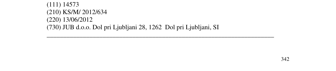Zëri i markës JUPOL në buletin