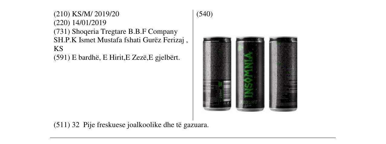 Zëri i markës Markë figurative në buletin