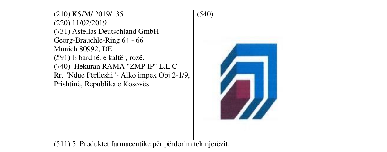 Zëri i markës Markë figurative në buletin