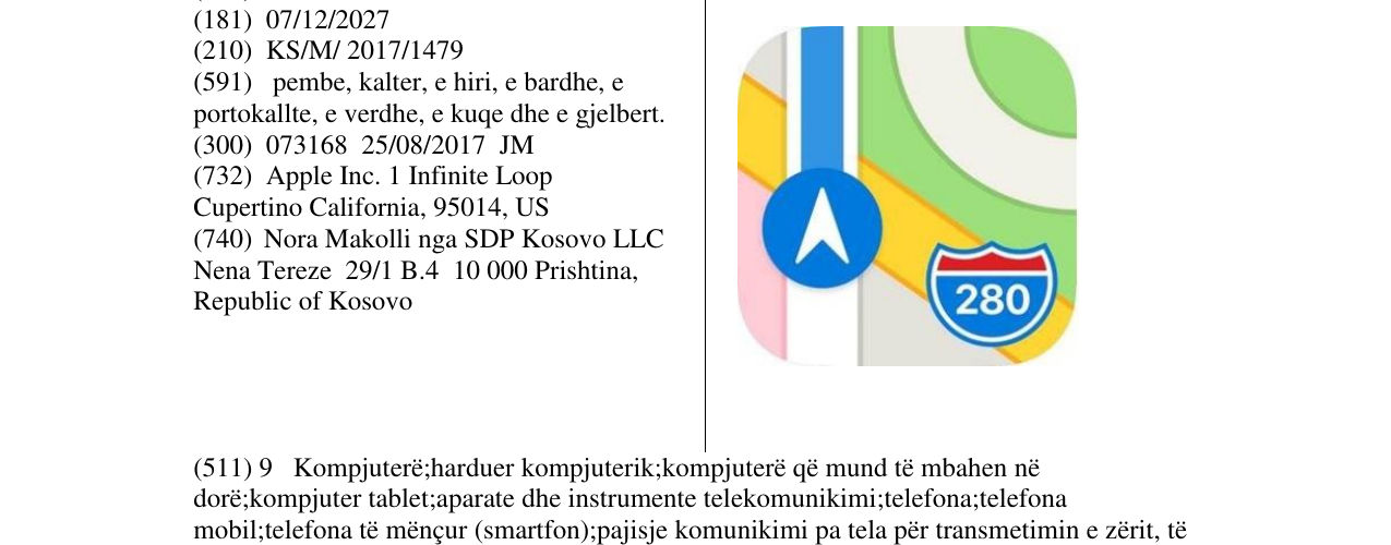 Zëri i markës 280 në buletin