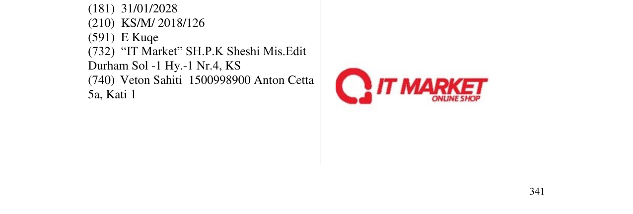 Zëri i markës IT MARKET në buletin