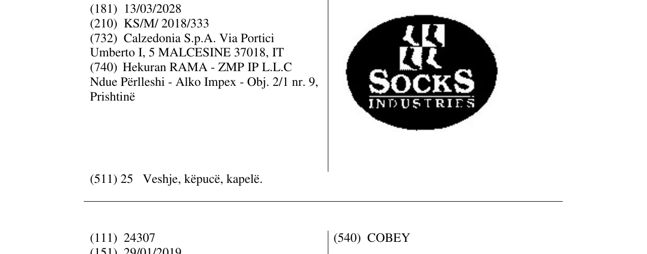 Zëri i markës SockS në buletin