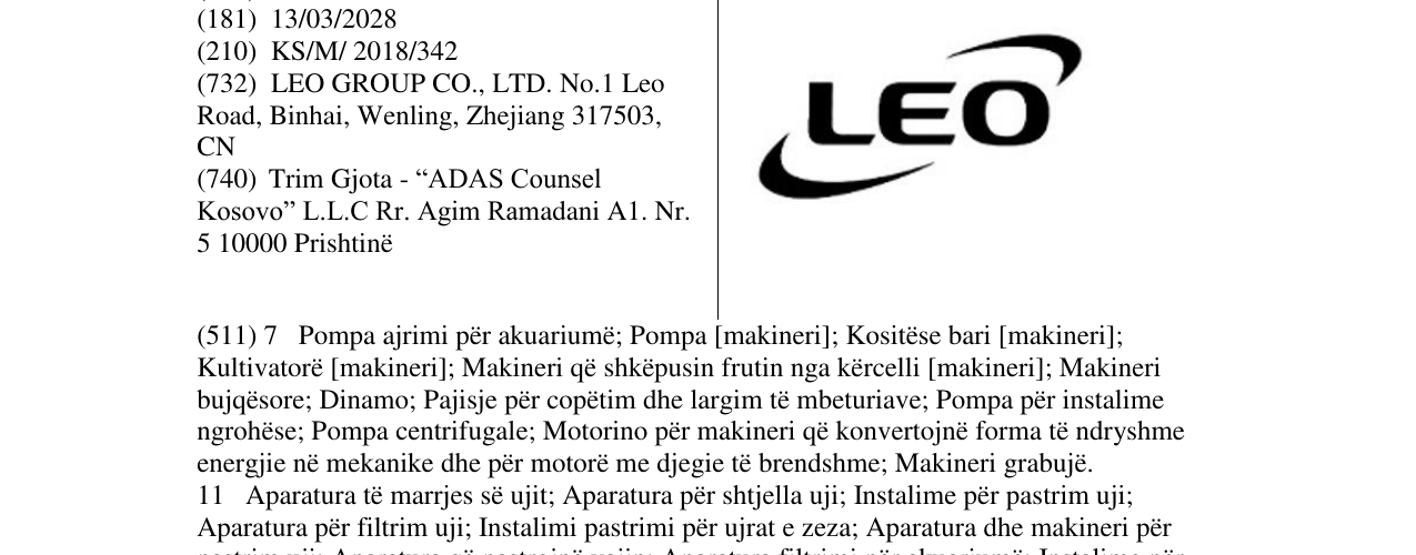 Zëri i markës LEO në buletin