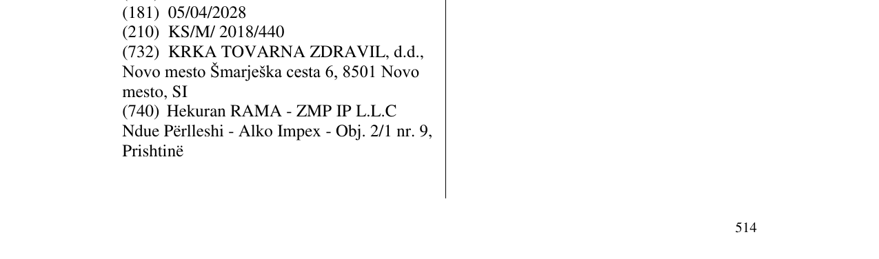 Zëri i markës ULCAMED në buletin