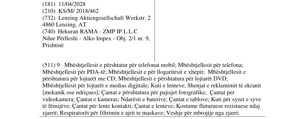 Zëri i markës ECOVERO në buletin