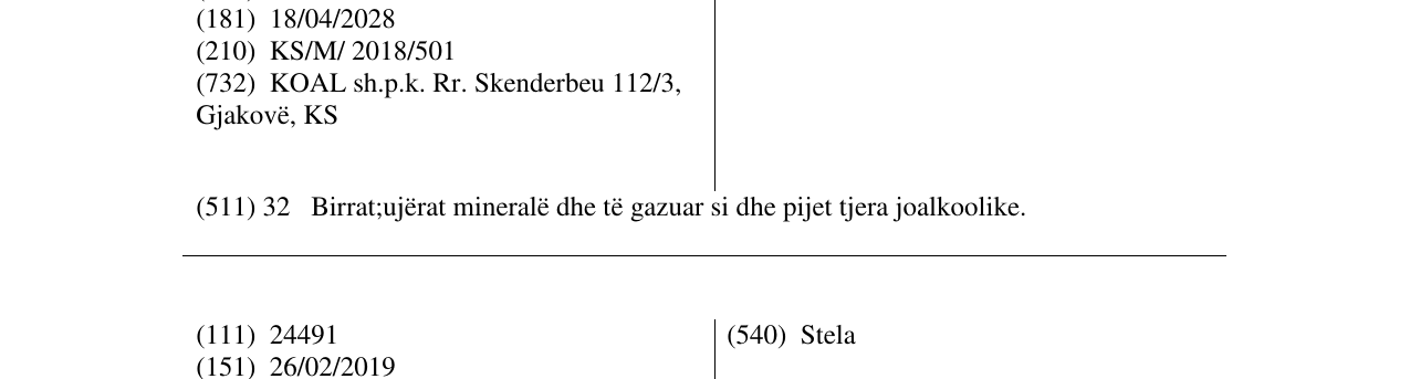Zëri i markës ELBAR në buletin