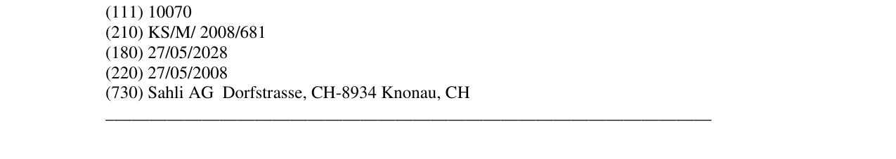 Zëri i markës Markë figurative në buletin