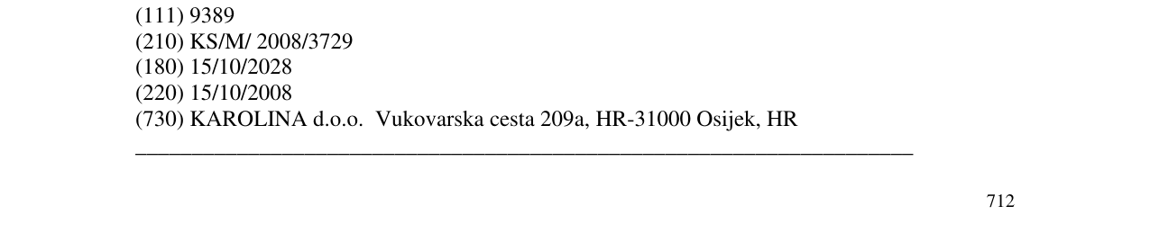 Zëri i markës Markë figurative në buletin