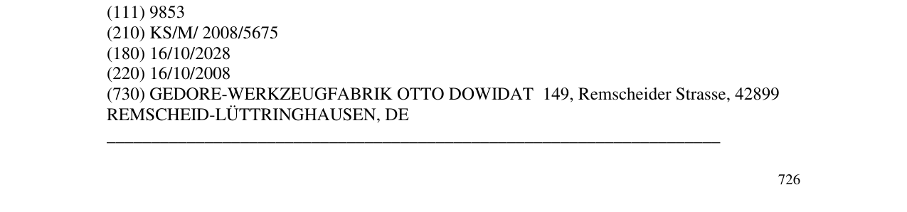 Zëri i markës Markë figurative në buletin