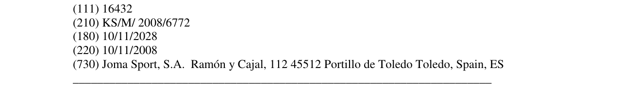 Zëri i markës JOMA në buletin