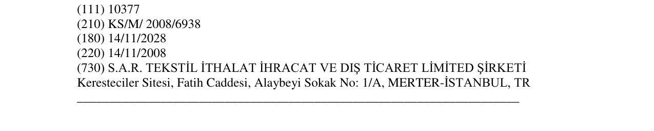 Zëri i markës Markë figurative në buletin