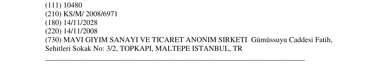 Zëri i markës Markë figurative në buletin