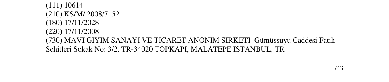 Zëri i markës Markë figurative në buletin