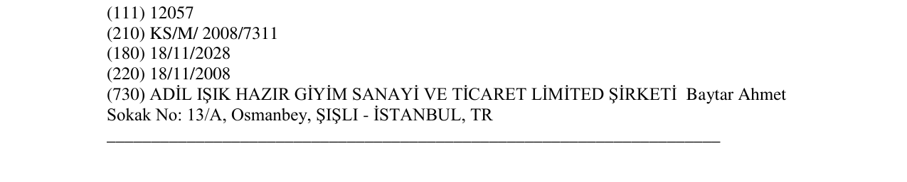 Zëri i markës Markë figurative në buletin