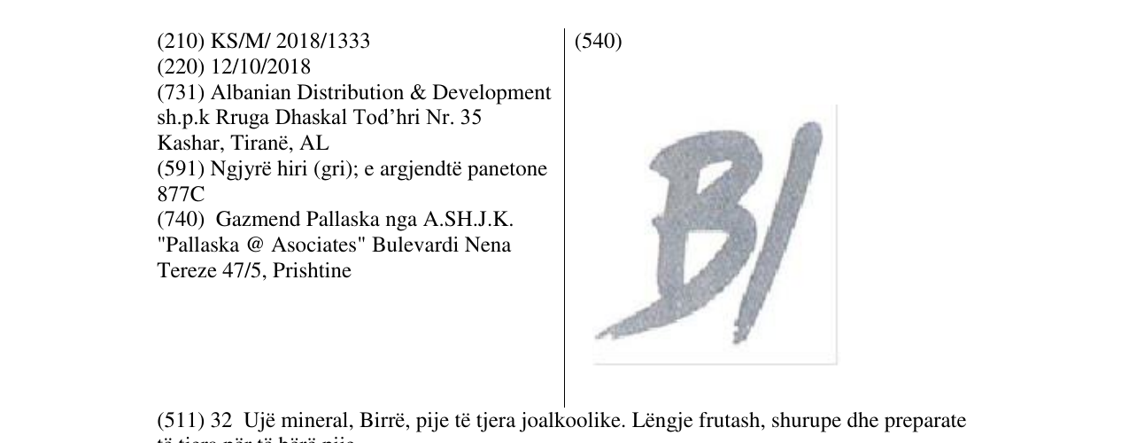 Zëri i markës B/ në buletin
