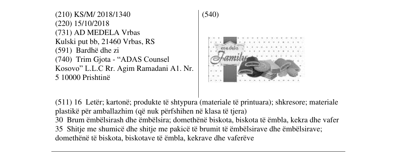 Zëri i markës Medela Family në buletin
