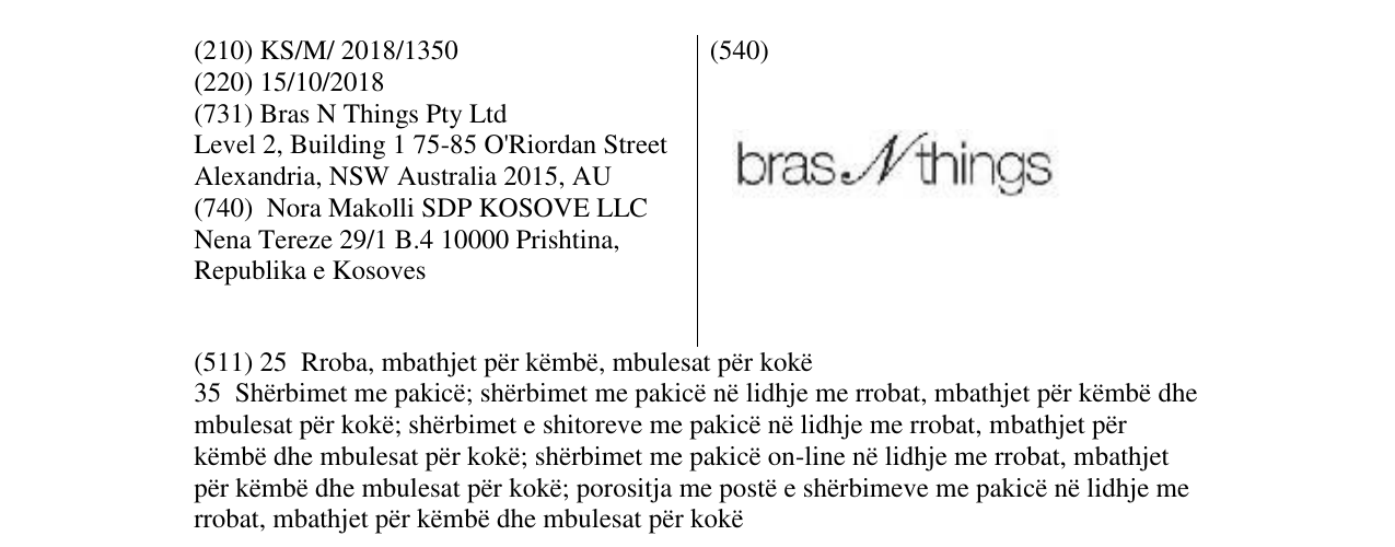 Zëri i markës brasNthings në buletin
