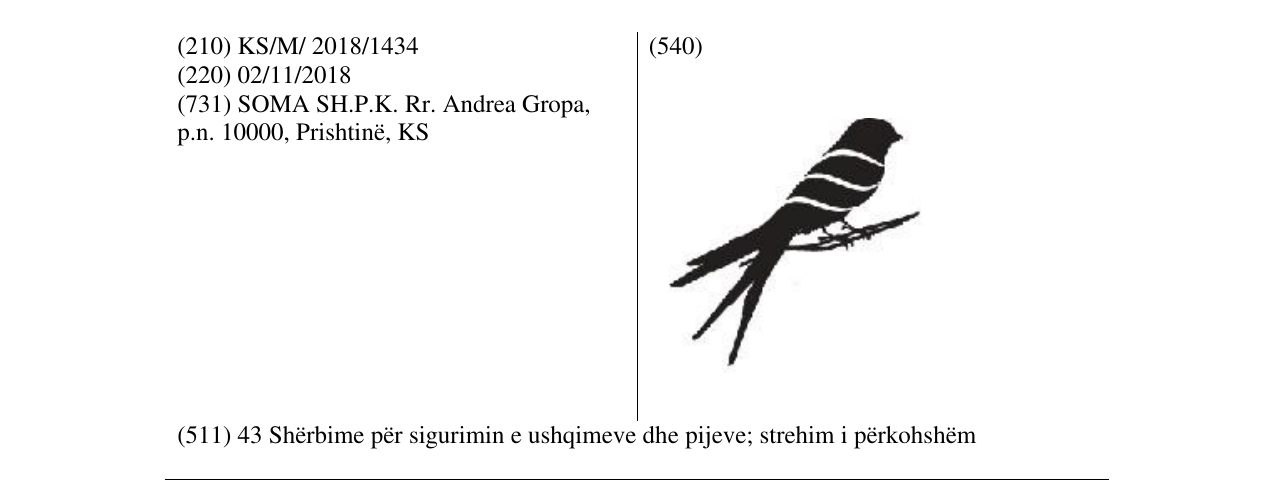 Zëri i markës Markë figurative në buletin