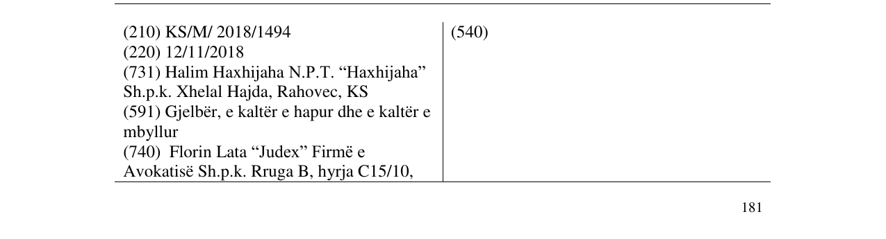 Zëri i markës AQUAMAX në buletin