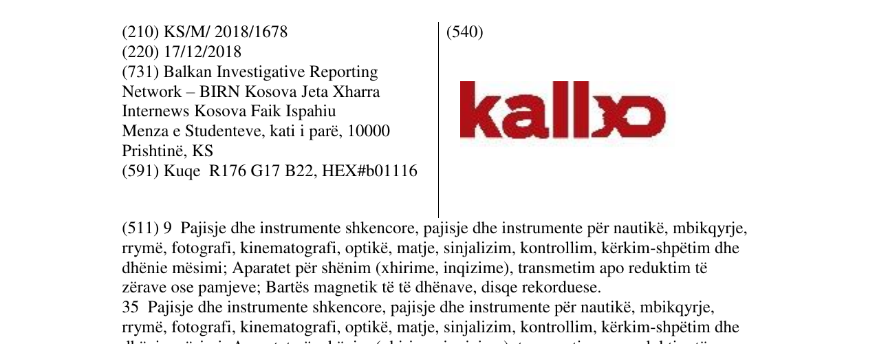 Zëri i markës kallxo në buletin
