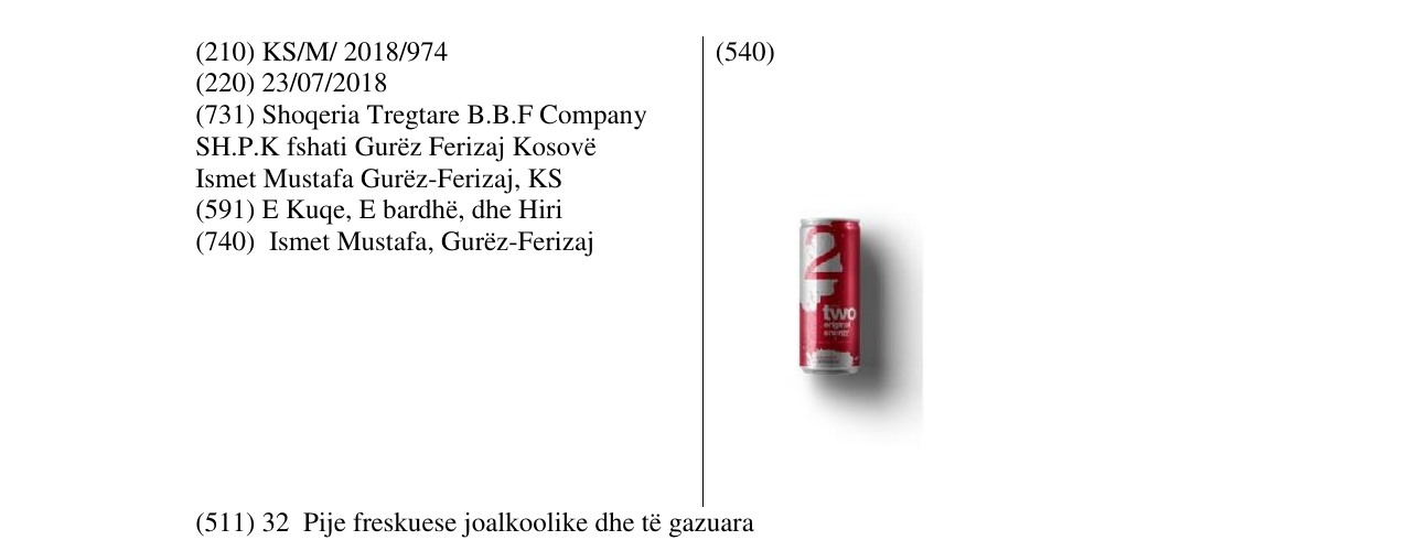 Zëri i markës Markë figurative në buletin