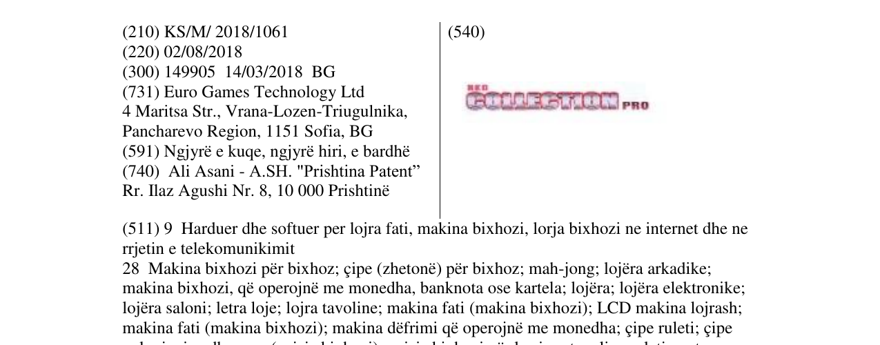 Zëri i markës Markë figurative në buletin