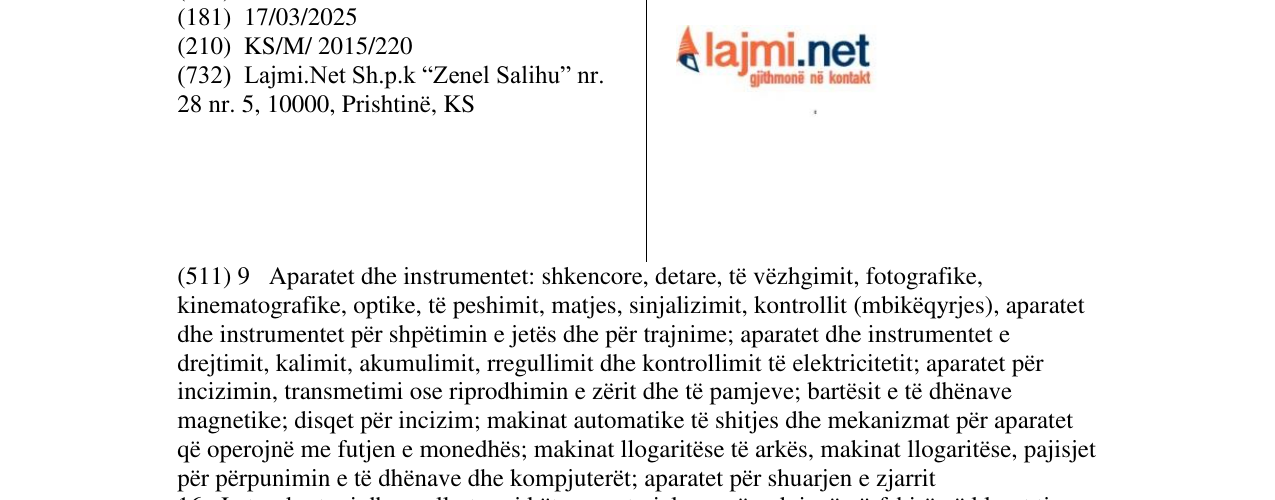 Zëri i markës lajmi.net gjithmone ne kontakt në buletin
