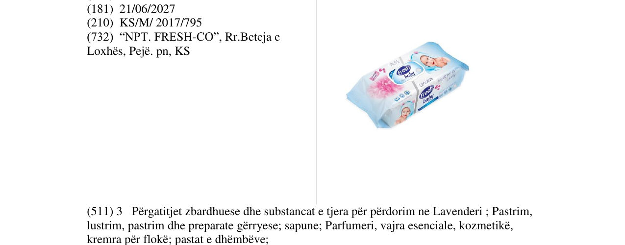 Zëri i markës Markë figurative në buletin