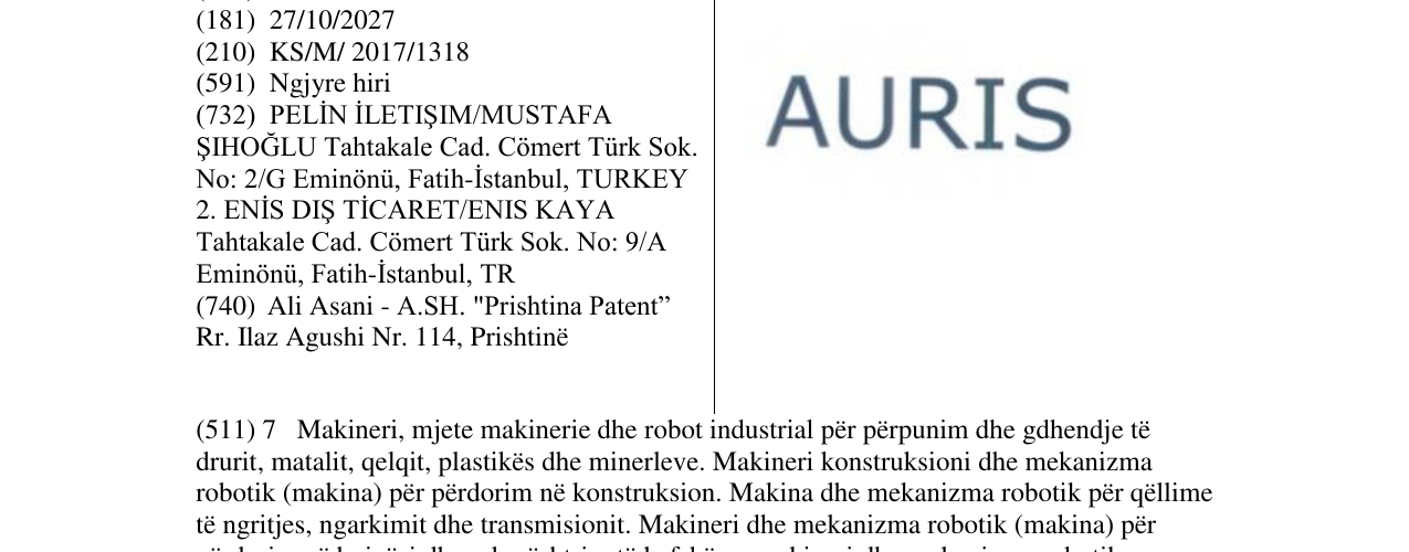 Zëri i markës Markë figurative në buletin
