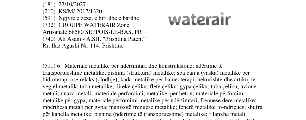 Zëri i markës Markë figurative në buletin