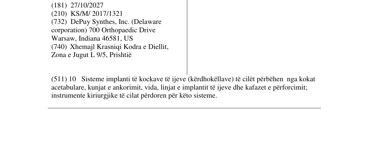 Zëri i markës BI-MENTUM në buletin