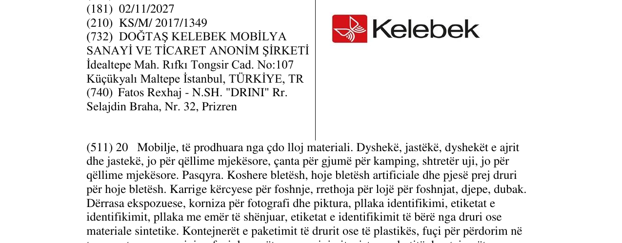 Zëri i markës Markë figurative në buletin