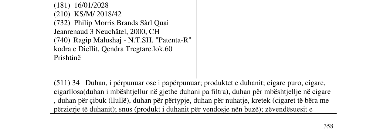 Zëri i markës ATELIER në buletin