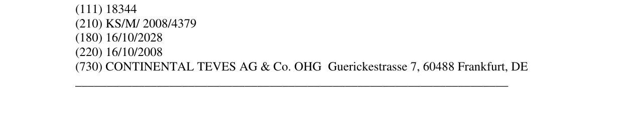 L'inscription de la marque ATE au bulletin