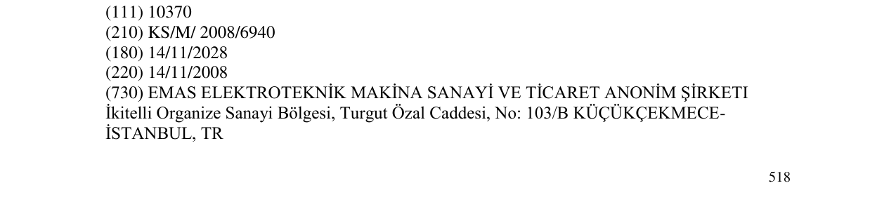 Zëri i markës Markë figurative në buletin