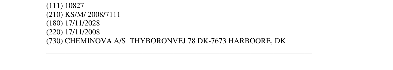 Zëri i markës WARRANT në buletin