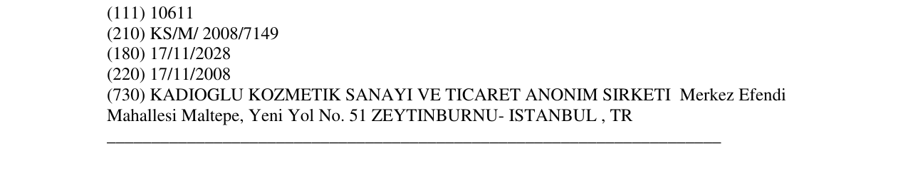 Zëri i markës Markë figurative në buletin
