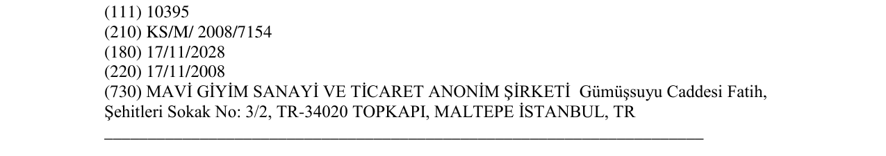 Zëri i markës Markë figurative në buletin
