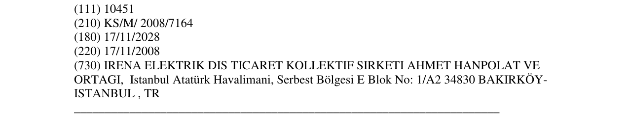 Zëri i markës Markë figurative në buletin