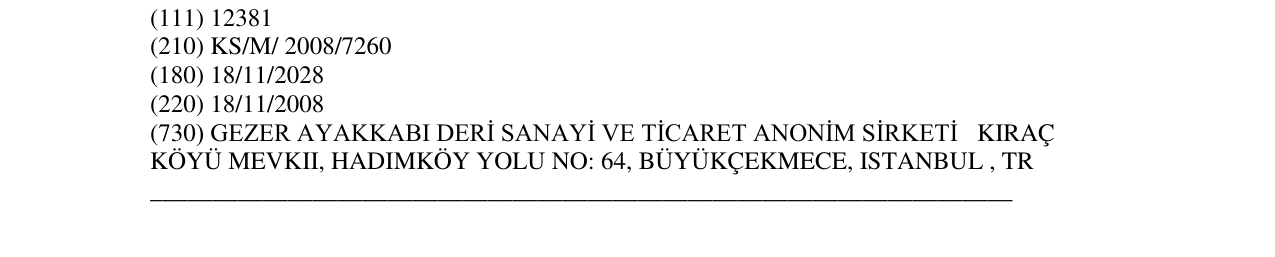 Zëri i markës Markë figurative në buletin