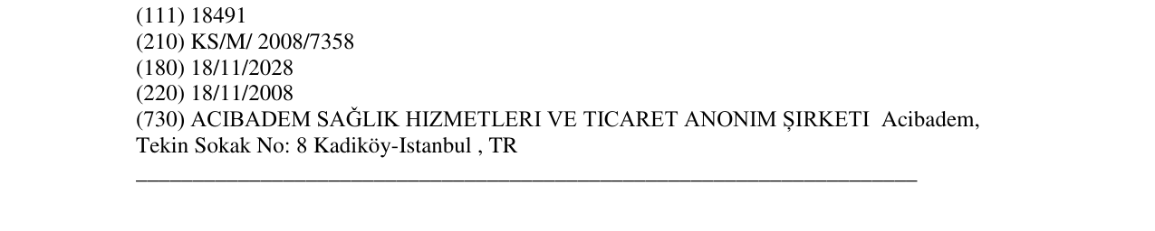 Zëri i markës ACIBADEM në buletin