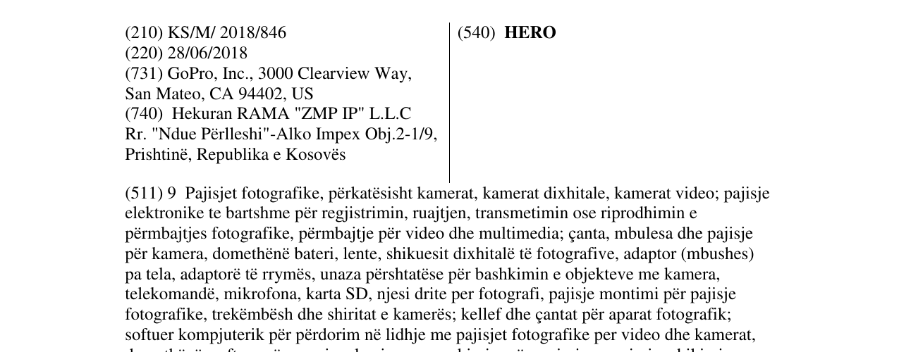 Zëri i markës HERO në buletin