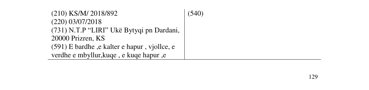 Zëri i markës kido boon në buletin