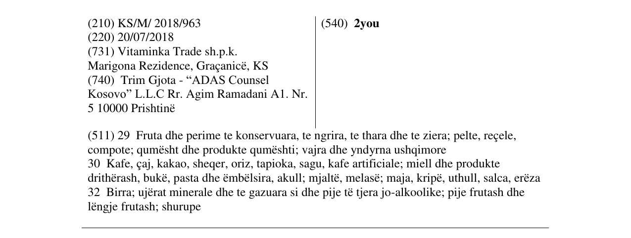 Zëri i markës 2you në buletin
