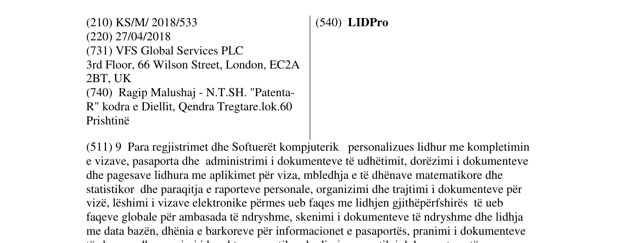 Zëri i markës LIDPro në buletin