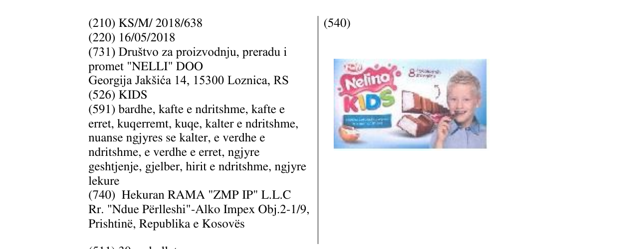 Zëri i markës KIDS në buletin