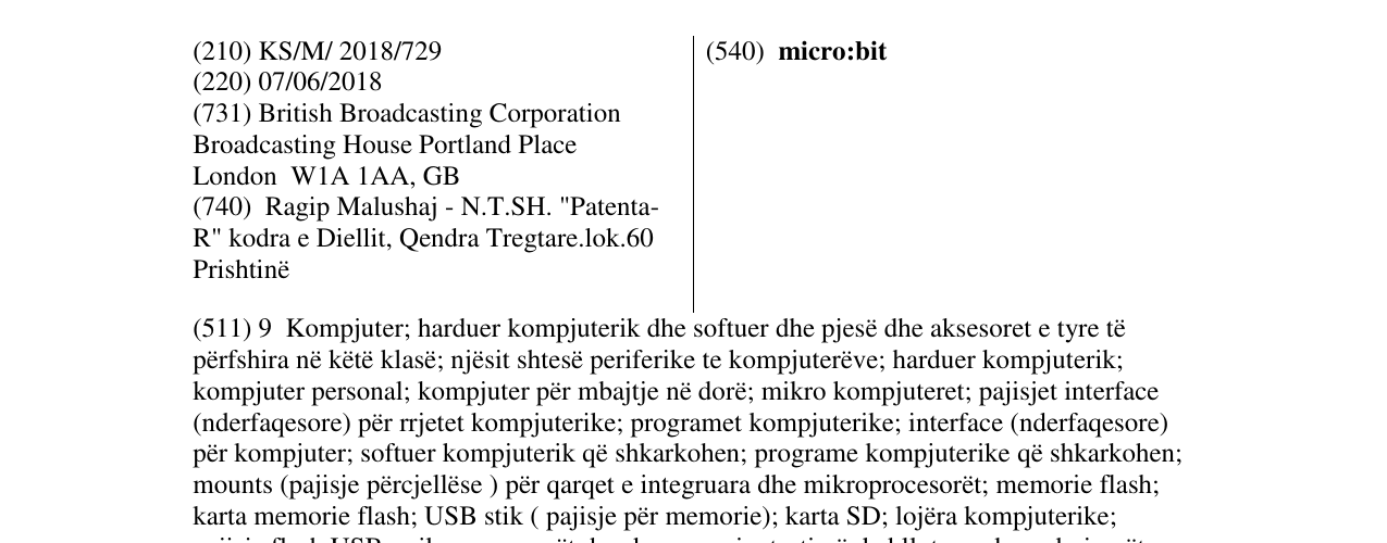 Zëri i markës micro:bit në buletin